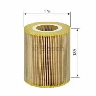 Фільтр повітряний (фільтруючий елемент) SAAB 9-5 2.0-3.0D 09.97-12.09 Bosch 1457433590