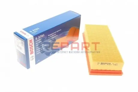 Фільтр повітряний (фільтруючий елемент) HONDA ACCORD V, ACCORD VI, CIVIC VI LAND ROVER FREELANDER I MG ZR, ZS ROVER 200 II, 25 I, 400 II, 45 I, 600 I, 800, STREETWISE 1.4-2.5 10.86-10.06 Bosch 1457433781 Купити в Україні