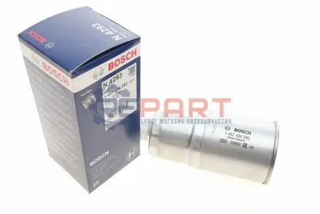 Паливний фільтр ALFA ROMEO 156, 166 FIAT BRAVA, BRAVO I, MAREA, MULTIPLA, PUNTO LANCIA KAPPA, LYBRA RENAULT TRAFIC VW PASSAT B6, PASSAT B7, PASSAT B8 1.8-2.4D 11.86-03.24 Bosch 1457434293 Купити в Україні