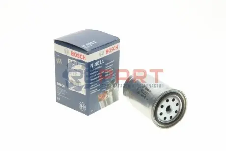 Паливний фільтр HYUNDAI ACCENT IV, ELANTRA IV, ELANTRA V, ELANTRA VI, H-1 CARGO, H-1 TRAVEL, I10 I, I20 ACTIVE, I20 I, I20 II, I30, IX35, SANTA FÉ I, TRAJET, TUCSON 1.1D-2.5D 04.01 Bosch 1457434511 Купити в Україні