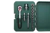 Набор торцевых головок с трещоткой 1/4" 14 ед. + удлинители Bosch (1 600 A02 BY0) изображение 6