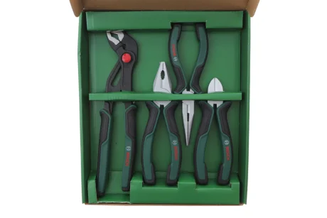 Плоскогубцы с удлиненными губками 7" L-180 мм Bosch 1 600 A02 W7K
