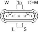 Генератор Bosch 1986A00917