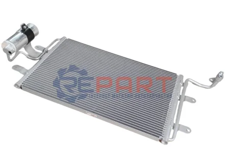 Конденсатор кондиціонера (з осушувачем) AUDI A3, TT SEAT LEON, TOLEDO II SKODA OCTAVIA I VW BORA, BORA I, GOLF IV 1.4-3.2 09.96-06.14 Bosch 1986AD2025 Купить в Украине