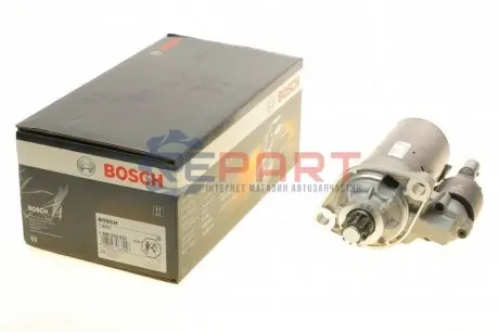 Стартер (12В, 2,2кВт, новий із заставою) VW CALIFORNIA T5 CAMPER, MULTIVAN T5, TRANSPORTER T5 2.5D 04.03-11.09 Bosch 1986S00823 Купити в Україні