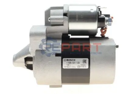 Стартер (12В, 0,9кВт, новий) RENAULT CLIO II, KANGOO, KANGOO EXPRESS, MEGANE I, MEGANE I CLASSIC, THALIA I, THALIA II 1.4/1.6 01.96 Bosch 1 986 S01 139 Купити в Україні