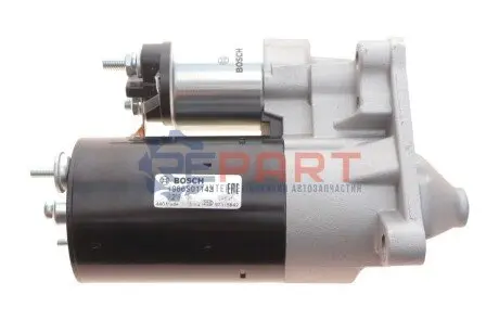Стартер (12В, 1,2кВт, новий) RENAULT 11, 19 I, 19 I CHAMADE, 19 II, 19 II CHAMADE, CLIO I, CLIO II, ESPACE III, KANGOO, KANGOO EXPRESS, LAGUNA I, MEGANE I, MEGANE I CLASSIC 1.4-2.0 08.83 Bosch 1 986 S01 143 Купити в Україні