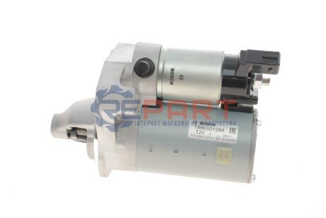 Стартер Citroen C3/C4/Peugeot 108/2008/208/301 1.0/1.2 VTI 12- (12V/1kw) BOSCH 1986S01294