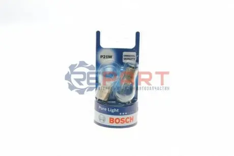 Лампа накаливания P21W 12V 21W (блистер 2 шт.) (выр-во) Bosch 1 987 301 017 Купить в Украине