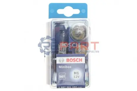ЛАМПА H1 MINIBOX 12V Bosch 1 987 301 102 Купить в Украине