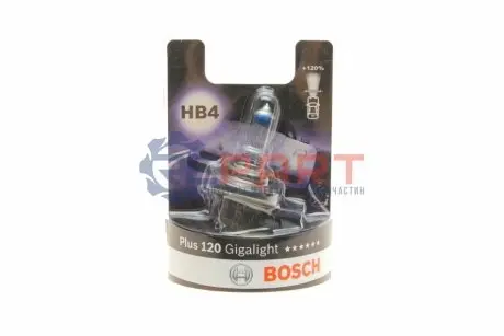 Лампа HB4 12В 51Вт P22D Bosch 1 987 301 132 Купити в Україні