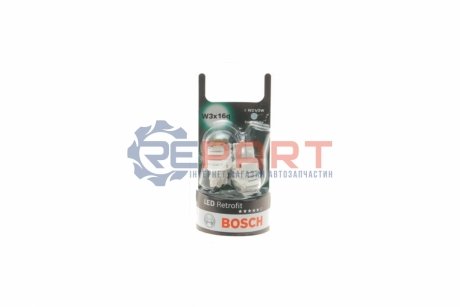 Автолампа 12V 1.75W W3x16q LED Retrofit BL 6000K BOSCH 1 987 301 527