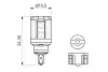 BOSCH W16W 12V 24W W2.1x9.5d Лампа стоп-сигнала LED Retrofit BL Bosch (1987301528) зображення 6