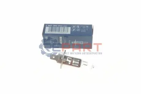 Автолампа Pure Light H1 P14,5s 55 W прозрачная Bosch 1987302011 Купить в Украине