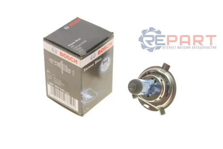 Лампа (картон 1шт) H4 12В 60/55Вт P43T Xenon Blue Bosch 1 987 302 045