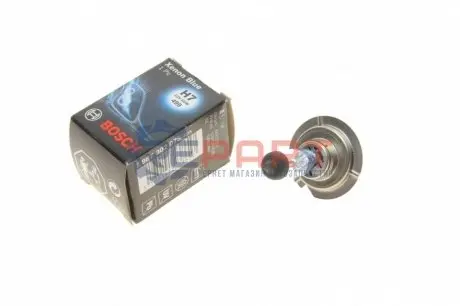 Лампа (картон 1шт) H7 12В 55Вт PX26D Xenon Blue Bosch 1987302075 Купити в Україні