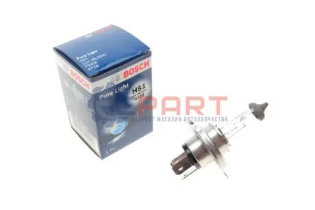Автолампа Pure Light HS1 PX43t 35 W прозрачная Bosch 1987302104