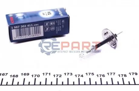 Лампа (картон 1шт) H1 24В 70Вт Trucklight Bosch 1 987 302 411 Купити в Україні
