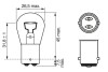 Автолампа P21W 24V 21W BA15d BOSCH 1987302532 (фото 6)