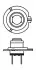 Лампа (картон 1шт) H7 12В 55Вт PX26D Pure Light Bosch (1987302777) зображення 7