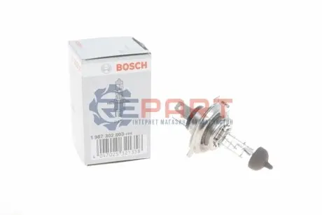 Автолампа H4 12V 60/55W P43t Bosch 1987302803 Купить в Украине