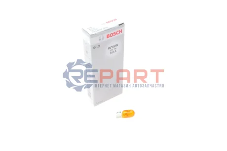 Лампа (1шт) WY5W 12В 5Вт Bosch 1987302820 Купити в Україні