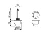 D4S 12V35W лампа газорозрядна XENON BOSCH 1 987 302 906 (фото 5)