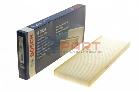 Фільтр салону OPEL VECTRA A, VECTRA B 1.6-2.6 09.88-07.03 Bosch 1987432030 Купити в Україні