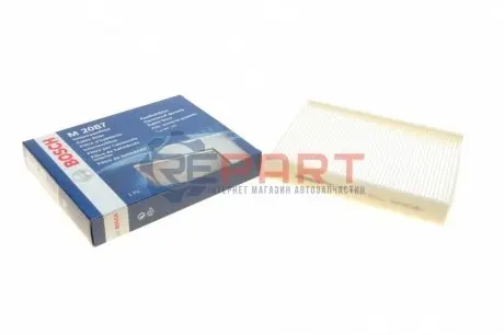 Фільтр салону FORD FIESTA V, FUSION 1.25-2.0 11.01-12.12 Bosch 1987432087 Купити в Україні