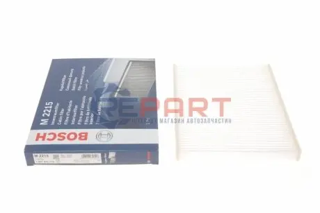 Фільтр салону FIAT 125 FORD B-MAX, ECOSPORT, FIESTA, FIESTA VI, FIESTA VII, KA+ III, PUMA, TOURNEO COURIER B460, TOURNEO COURIER V769, TRANSIT COURIER B460 1.0-Electric 07.67 Bosch 1987432215 Купити в Україні