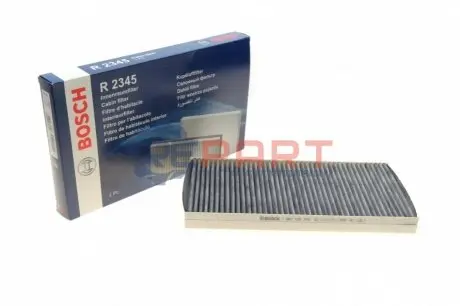 Фільтр салону із елементами активованого вугілля BMW 3 (E30) FORD FOCUS I, FOCUS II, TOURNEO CONNECT, TRANSIT CONNECT 1.4-2.5 09.82-12.13 Bosch 1987432345 Купити в Україні