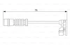 Датчик зносу гальмівних колодок передн MERCEDES C T-MODEL (S202), C (W202), CLK (A208), CLK (C208), E T-MODEL (S210), E (W210), SLK (R170) 3.2-5.5 02.96-04.04 Bosch (1987473008) зображення 2