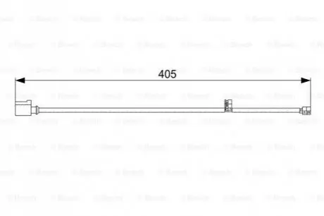 Датчик зносу гальмівнних колодок BOSCH 1987473025 Купити в Україні