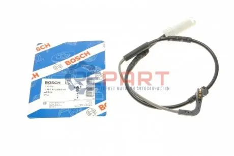 Датчик зносу гальмівних колодок передн BMW X1 (E84) 2.0D 03.09-06.15 Bosch 1987473504 Купити в Україні