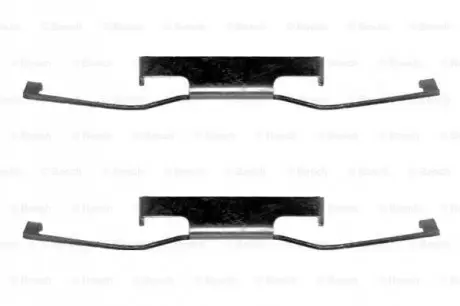 Монтажний набір гальмівних колодок CHRYSLER RAM VAN, VOYAGER IV DODGE CARAVAN FORD ESCORT III, ORION I, SIERRA, SIERRA I 1.1-3.8 09.80-07.09 Bosch 1987474072 Купити в Україні
