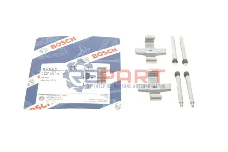 Тормозные колодки (монтажный набор) Bosch 1987474180 Купить в Украине