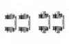 Фото Монтажний набір гальмівних колодок HONDA CIVIC V, CIVIC VI, CRX III, INTEGRA, JAZZ II, LOGO 1.2-2.0D 10.91-11.08 Bosch (1987474318) зображення 1