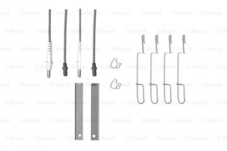 Тормозные колодки (монтажный набор) - (0004200402, A0004200402) BOSCH 1987474320