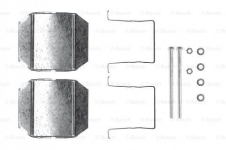 Гальмівні колодки (монтажний набір) BOSCH 1987474333 (фото 1)