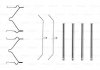 Тормозные колодки (монтажный набор) - BOSCH 1 987 474 350 1987474350