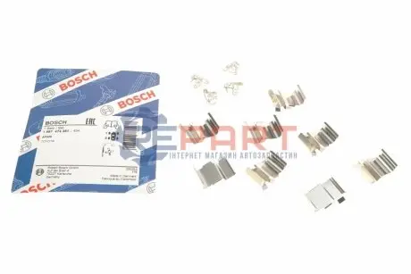 Монтажний набір гальмівних колодок LEXUS GX MAZDA BT-50 TOYOTA CRESSIDA, FJ CRUISER, LAND CRUISER, LAND CRUISER 80, LAND CRUISER 90, LAND CRUISER PRADO 2.0-4.6 09.80 Bosch 1987474351 Купити в Україні