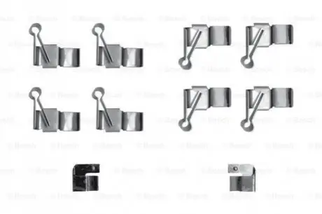 Фото Тормозные колодки (монтажный набор) BOSCH (1987474379) изображение 1