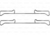Монтажный набор тормозной колодки - BOSCH 1987474432 (8K0615269, 8K0615269A, 1K0615269)