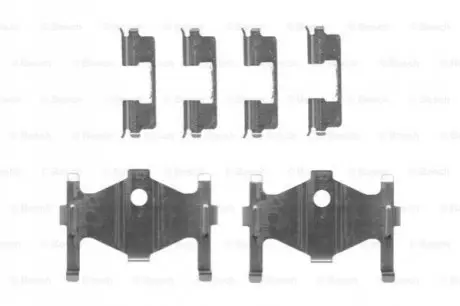 Монтажний набір гальмівних колодок HYUNDAI COUPE I, COUPE II, ELANTRA III, ELANTRA V, LANTRA II, TIBURON KIA CERATO I NISSAN MAXIMA III 1.5-3.0 10.88-12.16 Bosch 1987474448 Купити в Україні