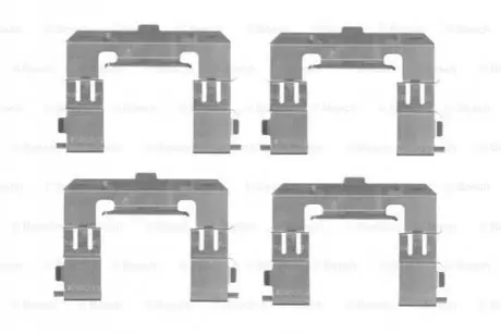 Монтажний набір гальмівних колодок FORD RANGER MAZDA B-SERIE, BT-50 NISSAN MAXIMA / MAXIMA QX V 1.8-3.0D 02.99 Bosch 1987474450 Купити в Україні