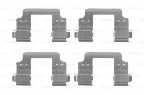 Монтажний набір гальмівних колодок LAND ROVER DISCOVERY I, DISCOVERY III, DISCOVERY IV, RANGE ROVER III, RANGE ROVER SPORT I 2.0-5.0 06.89-12.18 Bosch 1987474456 Купити в Україні