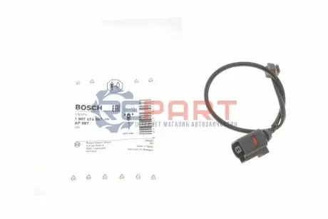 Датчик зносу гальмівних колодок передн BENTLEY FLYING SPUR VW TOUAREG 2.9H-6.0 01.10 Bosch 1 987 474 567 Купити в Україні