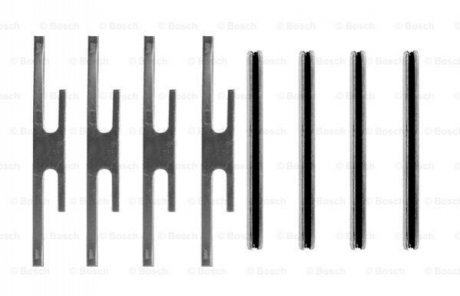 Монтажний к-кт гальмівних колодок BOSCH 1 987 474 604