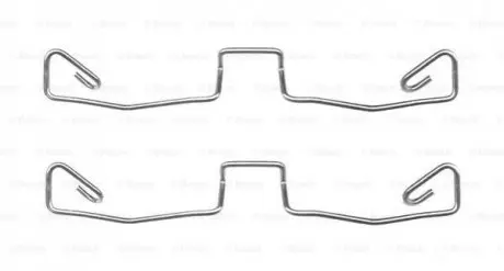 Монтажний набір гальмівних колодок AUDI A6 C5, ALLROAD C5 1.8-4.2 01.97-08.05 Bosch 1987474658 Купити в Україні