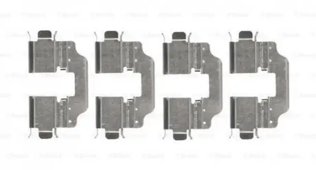 Монтажний набір гальмівних колодок RENAULT GRAND SCENIC III, MEGANE, MEGANE III, MEGANE IV, SCENIC III, VEL SATIS 1.0-3.5 06.02 Bosch 1987474735 Купити в Україні